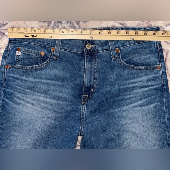 AG-ED Denim Ex Boyfriend Slouchy Slim Jeans Cropped Size 30 NWT - Picture 4 of 9
